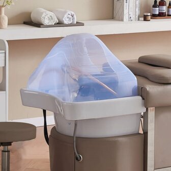 Head Spa bed TOYAMA Excellence compleet &ndash; warm Grey