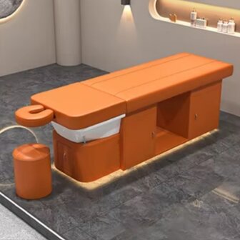 Head Spa bed TOYAMA Excellence compleet &ndash; warm Grey