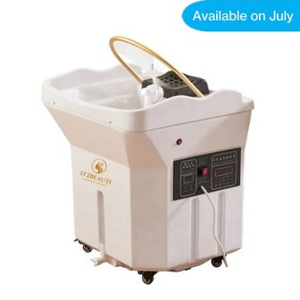Mobiele Head spa wasbak  KIOTO Premium &ndash; Witte