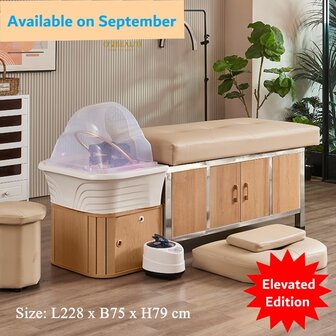 Head spa bed Toyoka LuxStar XL compleet - beige