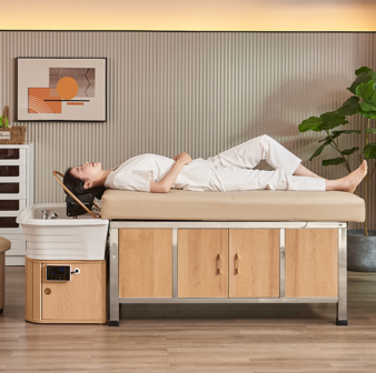 Head spa bed Toyoka LuxStar XL compleet - beige