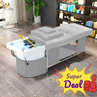 Head SPA bed Superior comfortable compleet &ndash; Grijs