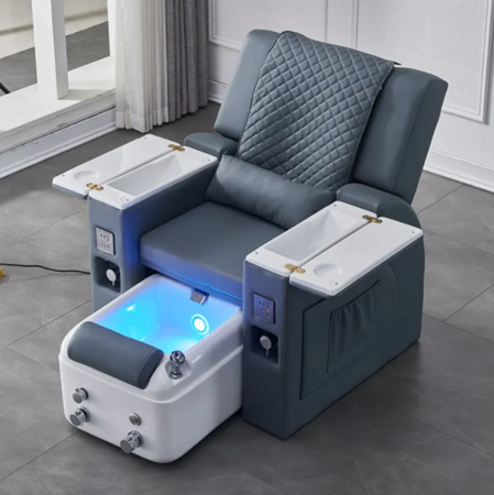 Multifunctional Foot spa & Pedicure sofa Luxglow &ndash; Black