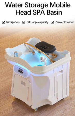 Mobile Head spa sink NIKKO ProLux complete &ndash; White