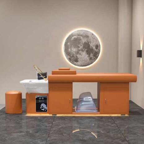 Head Spa bed TOYAMA Excellence compleet – warm Grey