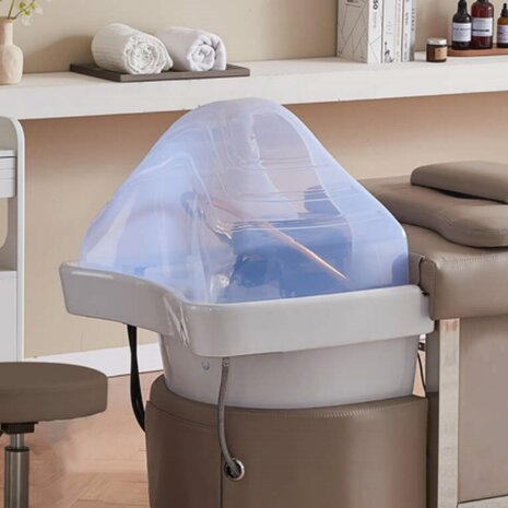 Head Spa bed TOYAMA Excellence compleet – warm Grey