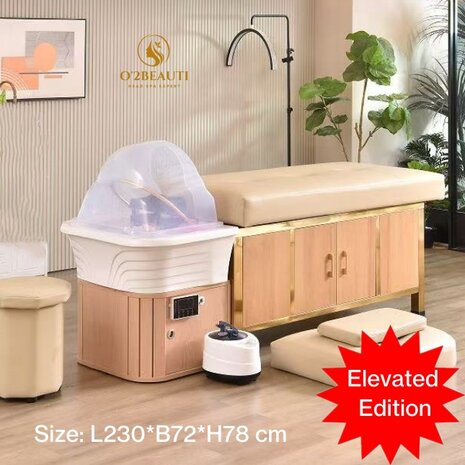 Japanese Head spa bed Toyoka LuxStar XL compleet - beige