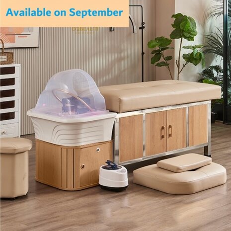Head Spa bed MACHIYA Premium compleet - Beige