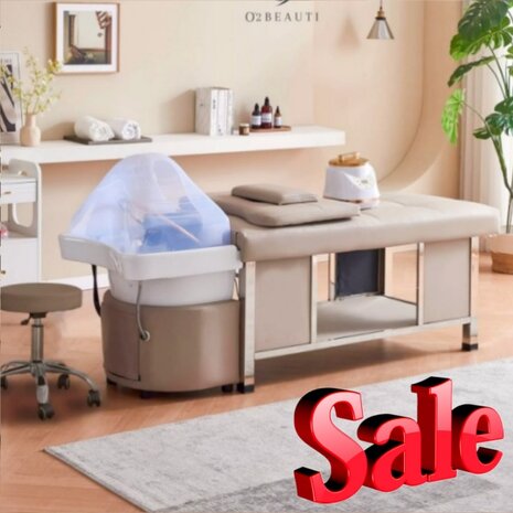Japanese Head SPA bed OSAKA EliteStar compleet – Beige