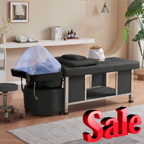 Japanese Head SPA bed OSAKA EliteStar compleet – Zwart