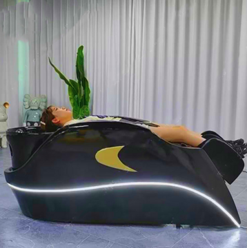 Luxury head Spa & electric massage chair – Black