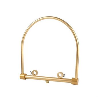 head Spa Aluminium curved shower