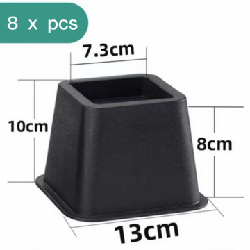 Verhogingsblok set (8 stuks) 8CM voor Head Spa bed